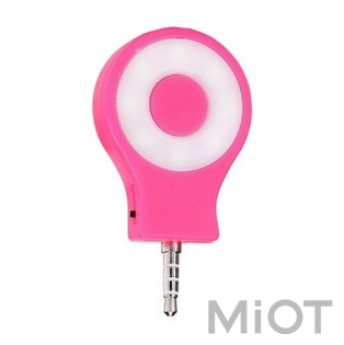 Спалах до смартфонів RK-07 LED Flash Pink